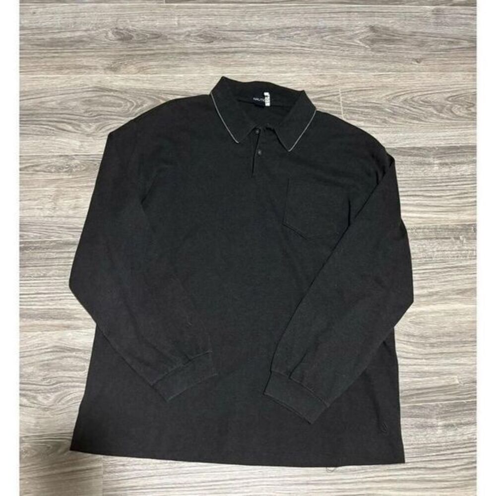 Men's Nautica Polo‎ long sleeve shirt size XXL